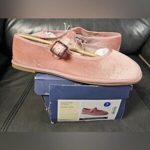 Halston Heritage Blush Velvet Loafers